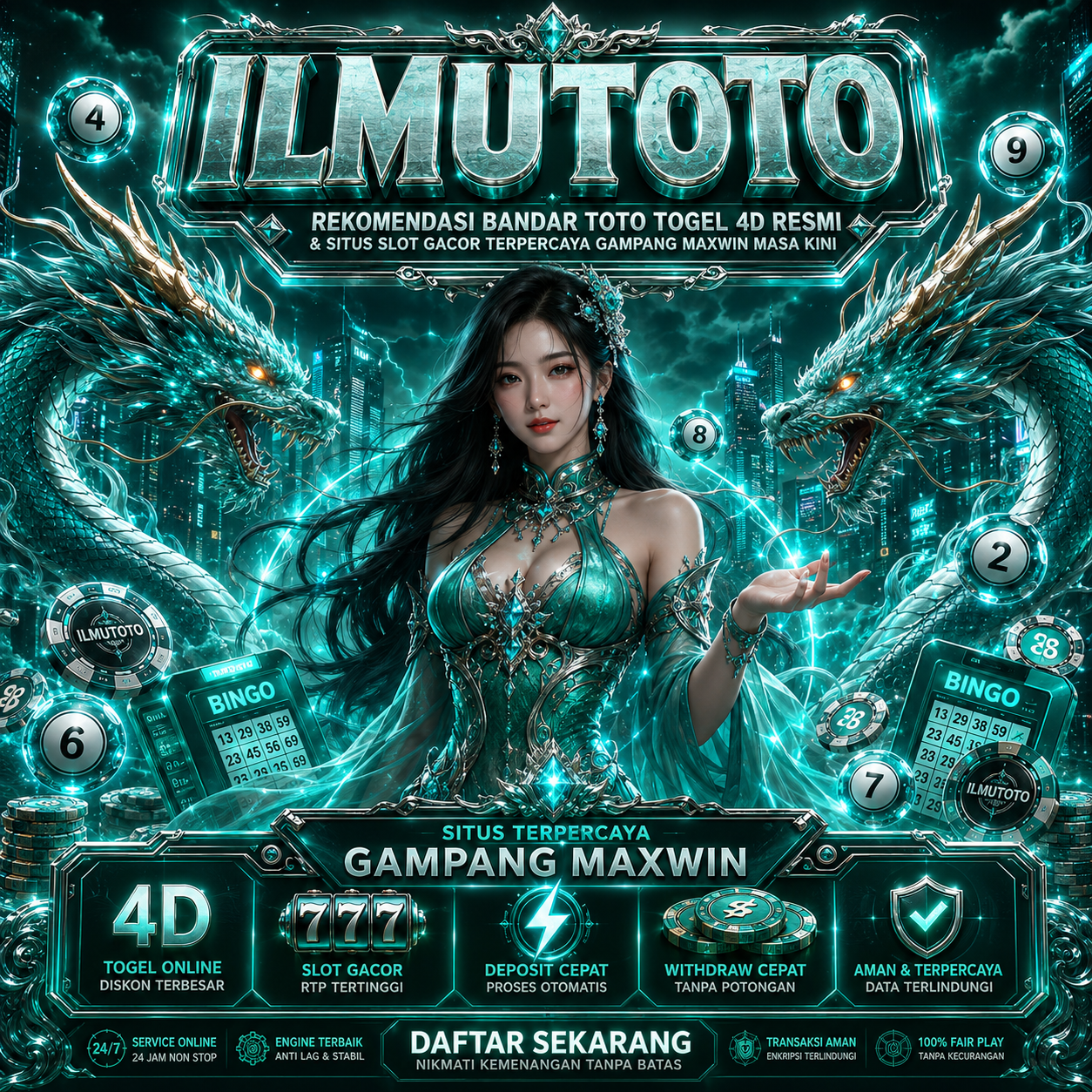 ILMUTOTO | Rekomendasi Bandar Toto Togel 4D Resmi & Situs Slot Gacor Terpercaya Gampang Maxwin Masa Kini   
